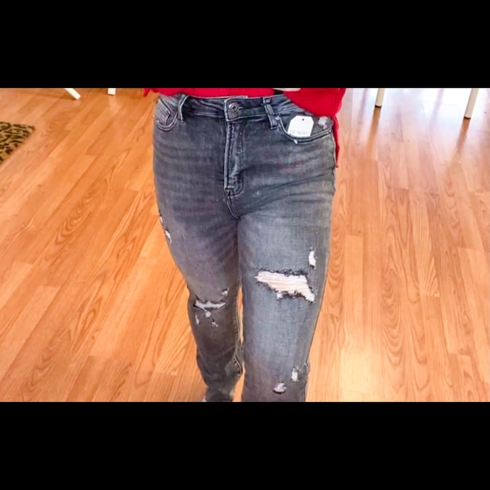 Grey Risen Jeans